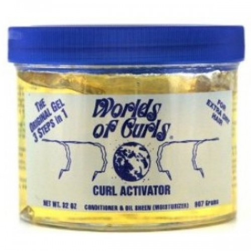 Worlds of Curls Curl Activator for Extra Dry Hair 32oz